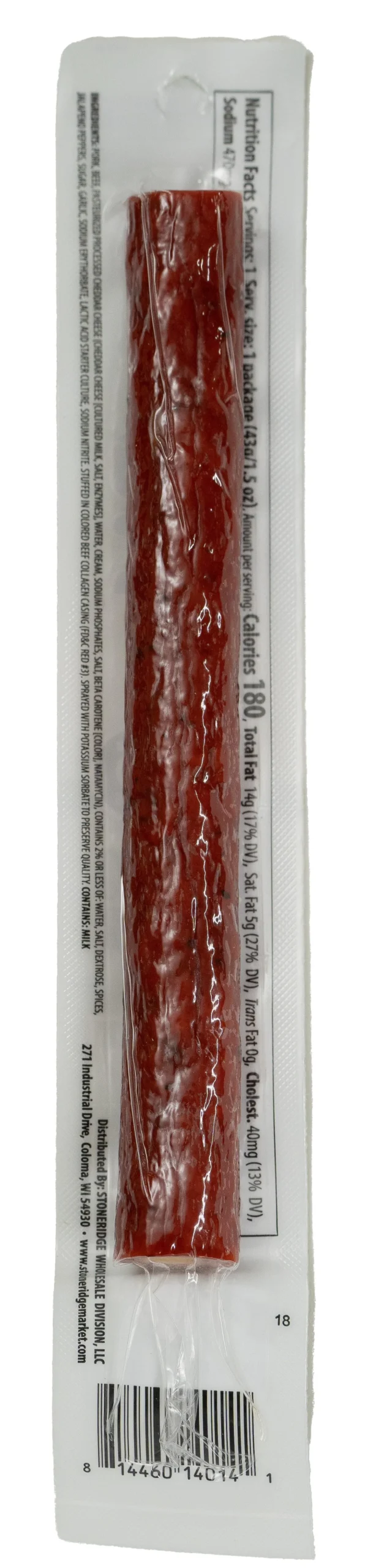 Jalapeno Cheddar THICK Stick 1.5 ounces (15 pack) - Image 3