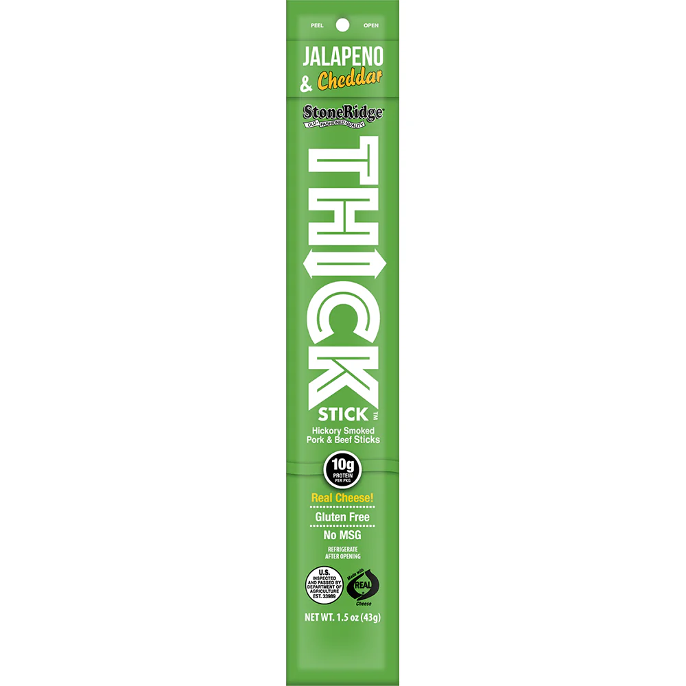 Jalapeno Cheddar THICK Stick 1.5 ounces (15 pack) - Image 2